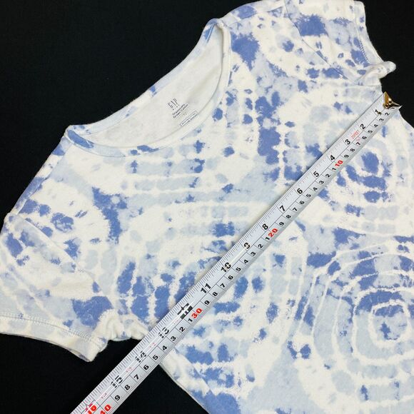 ~ GAP KIDS 12 PJ Set Tie Dye Organic Purple Blue Pajamas Long Pants Short Sleeve - Picture 8 of 16